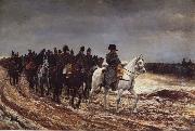 Napoleon on the expedition of 1814 Jean-Louis-Ernest Meissonier